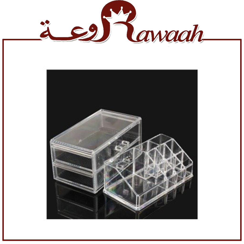 منظم للمكياج مع أدراج
