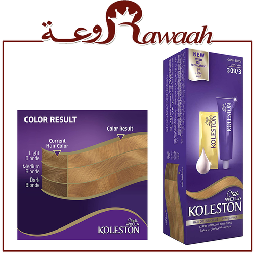 صبغة كلستون من ويللا اشقر ذهبي قوي 309/3