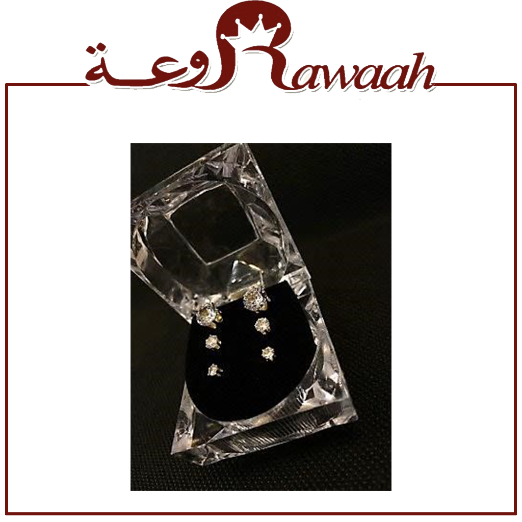 اقراط نسائية كريستال مجموعة 