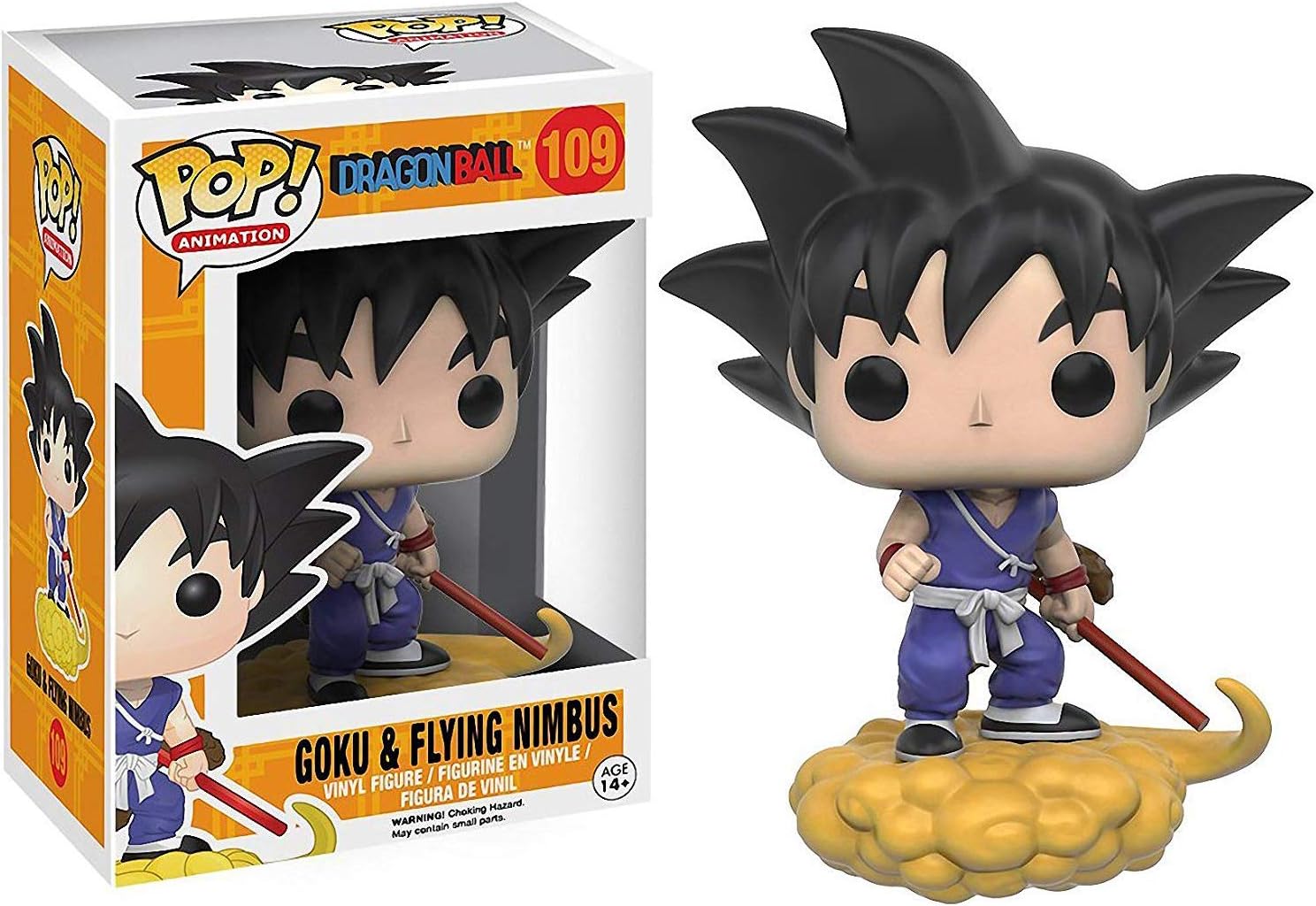 Funko POP Goku & Flying Nimbus Dragon ball Animation Vinyl