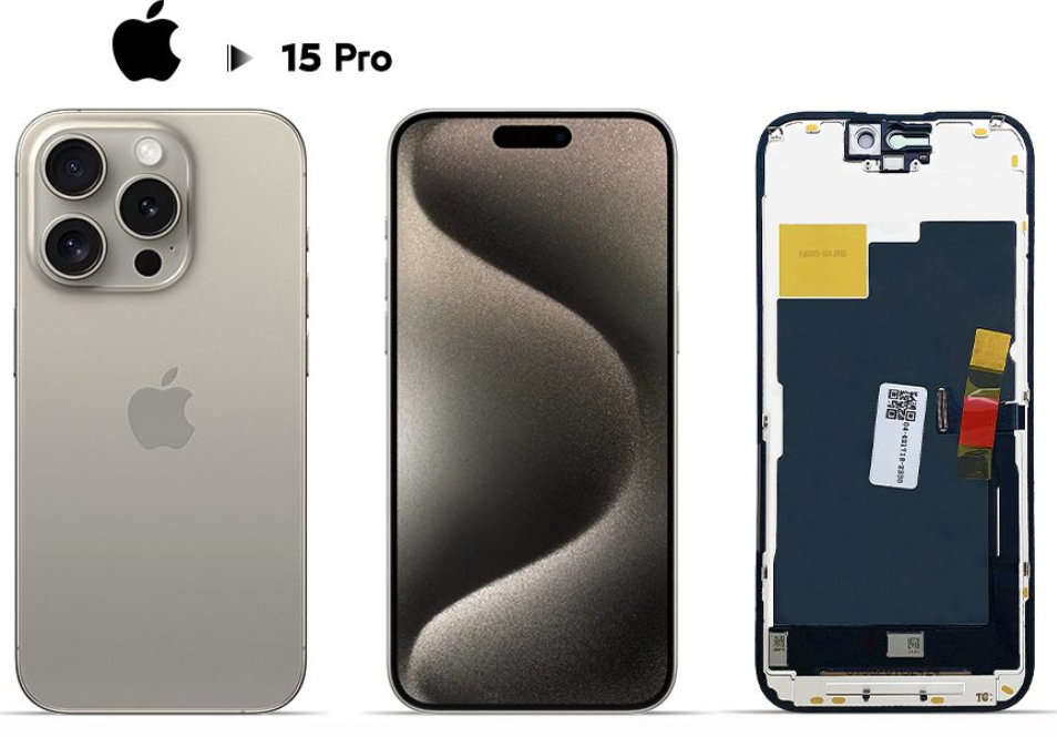 iPhone 15 Pro screen