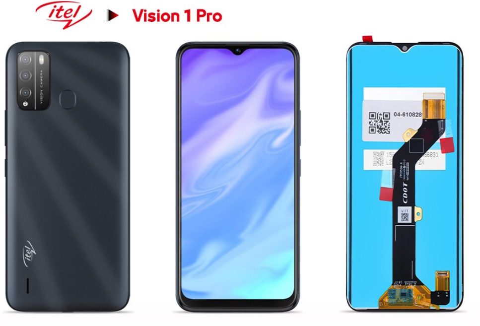 Itel Vision 1 Pro Screen - L6502