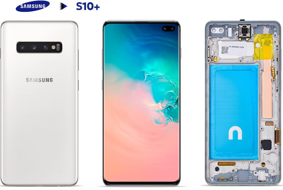 Samsung S10+ screen