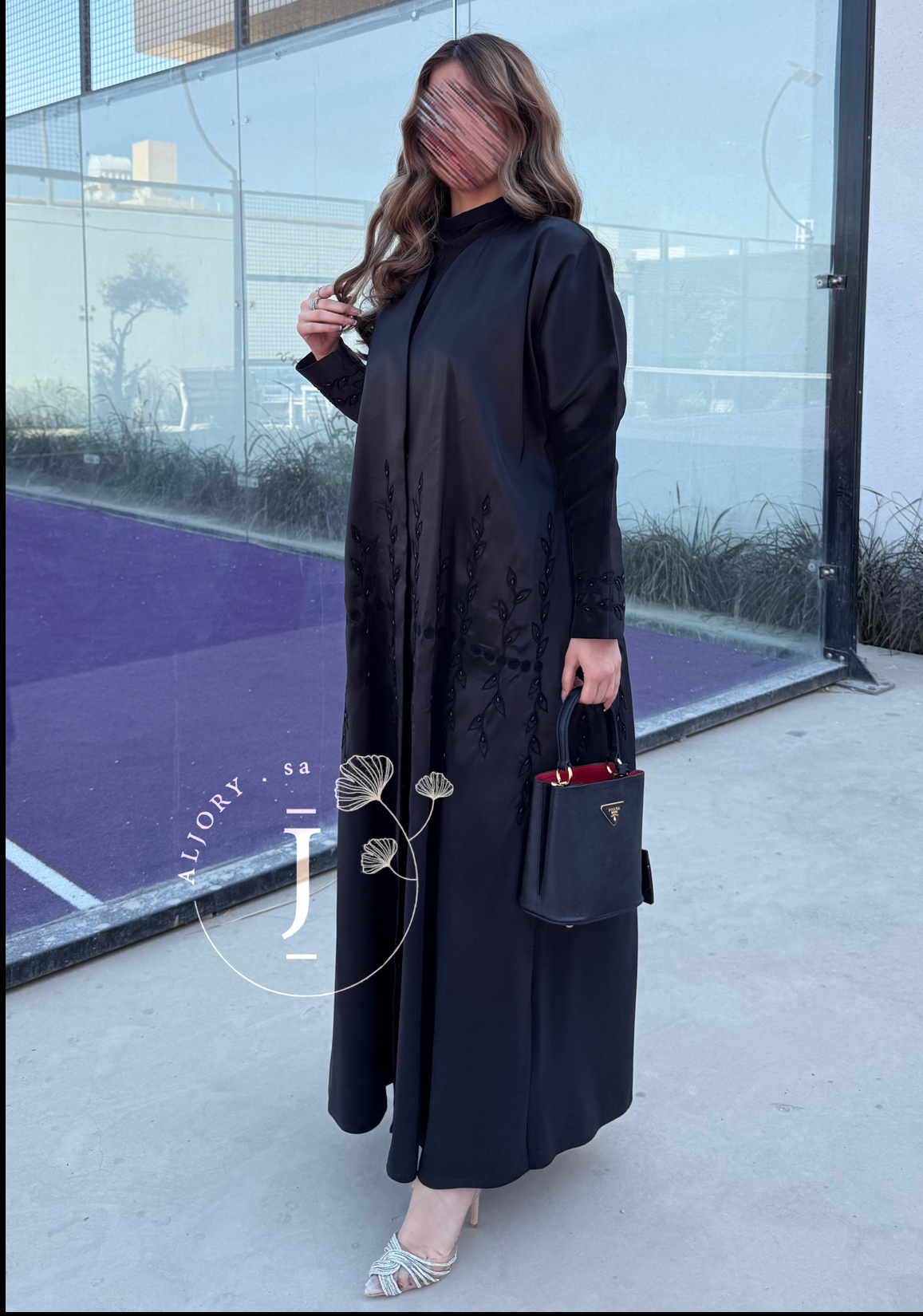 عباية تفته اسود
