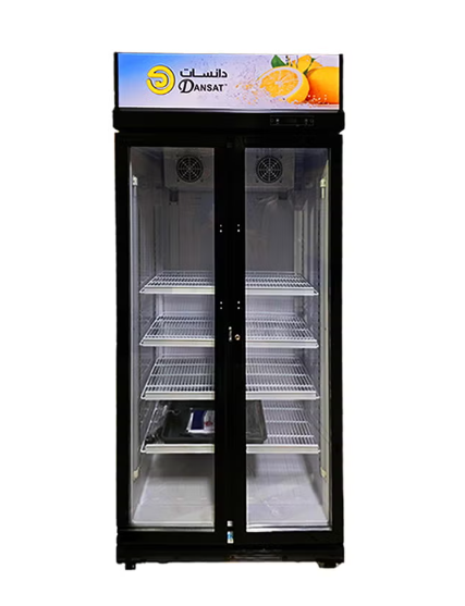 ثلاجة عرض دانسات إضاءة داخلية LED لعرض المنتجات بشكل واضح