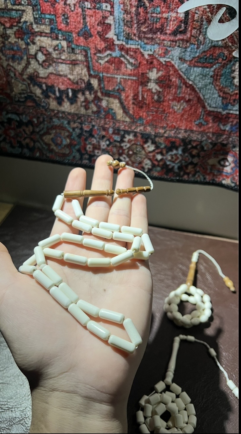 سبحة عظم جمل + كوك 