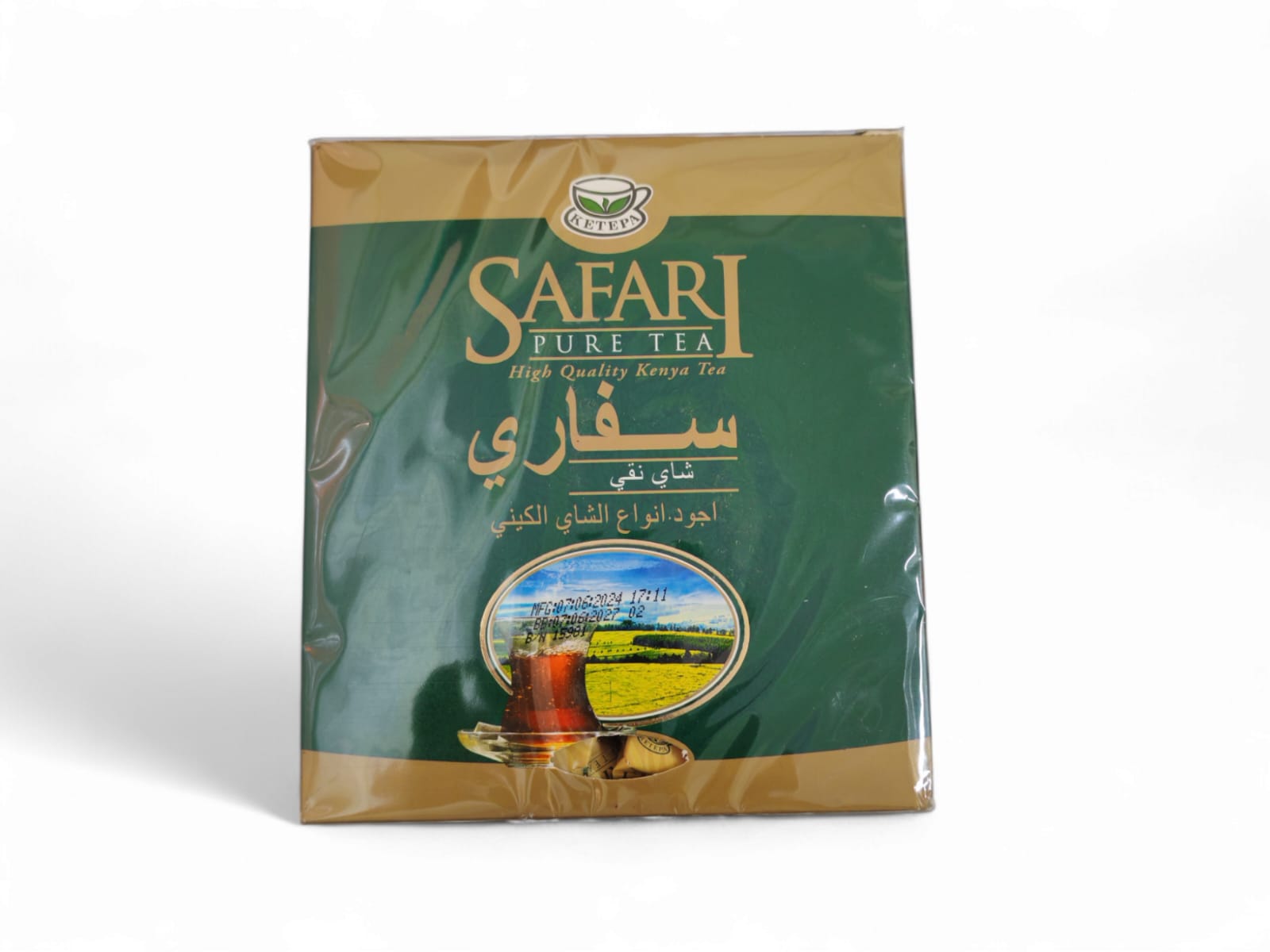 شاي سفاري اسود علبة كرتون - ناعم 