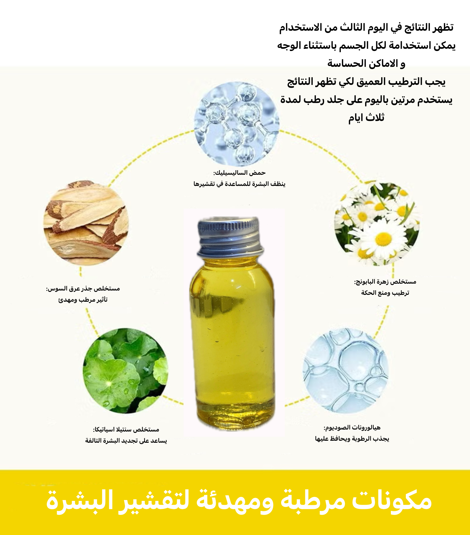 زيت التقشير السحري 