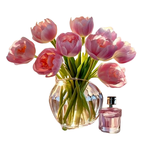 مزهريات ورد