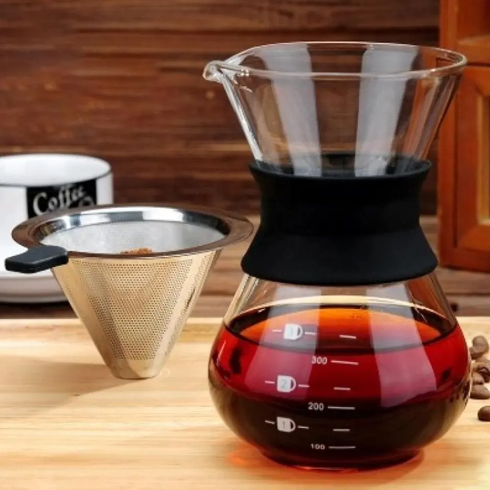 Smooth pouring for perfect coffee brewing