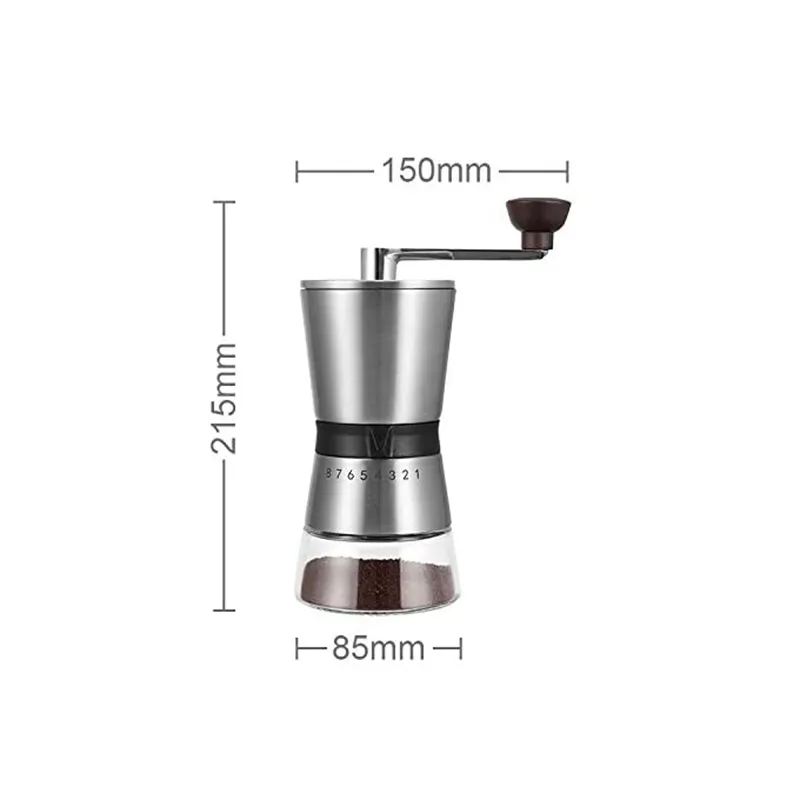 Manual grinder for fresh daily coffee