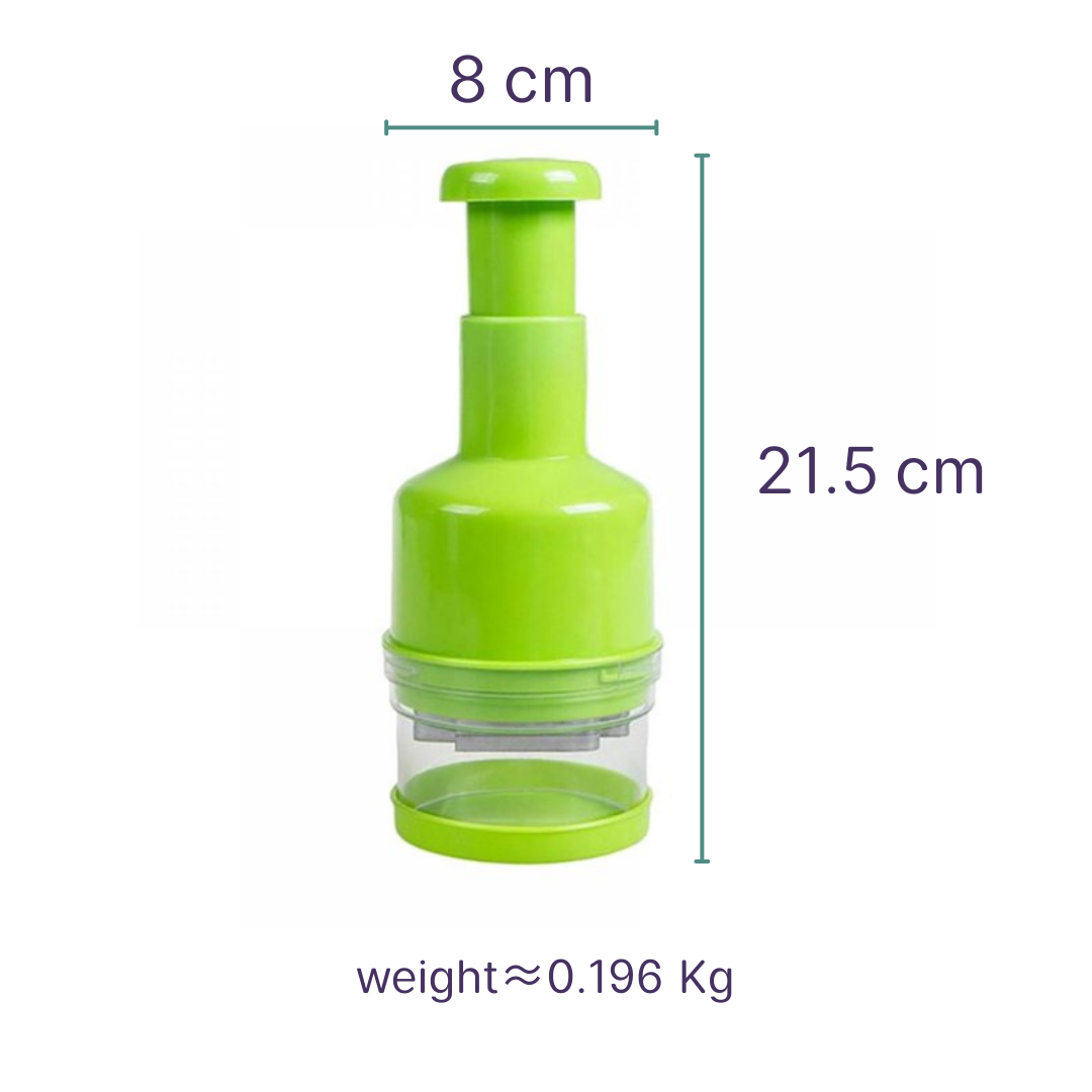 طحانة خضار صغيرة يدوية