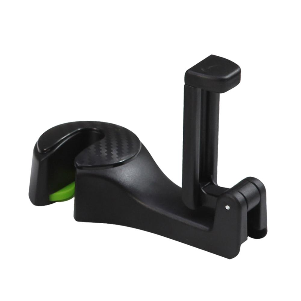 Sleek Black Phone Holder & Car Hanger Set