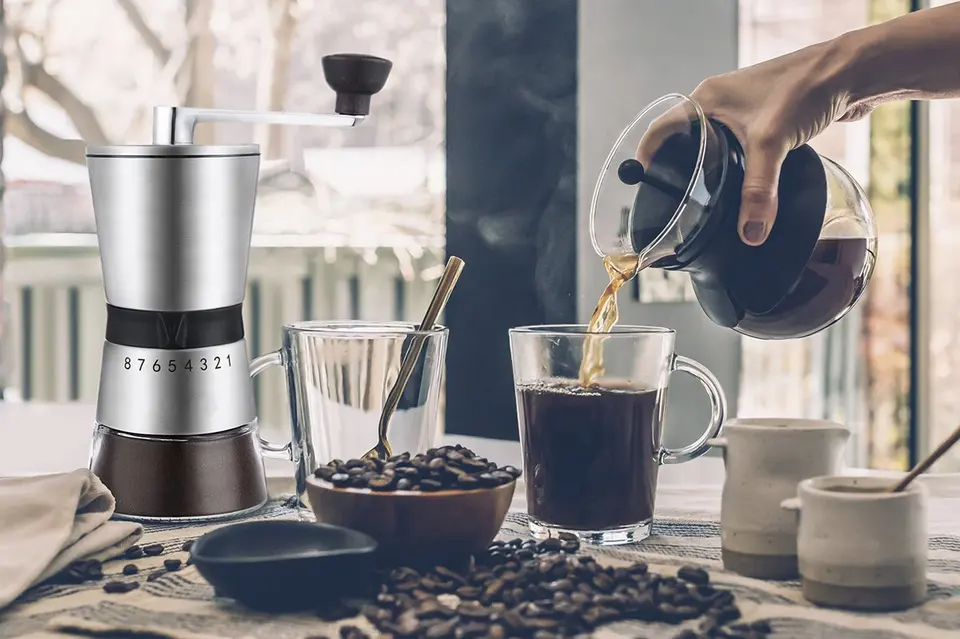 Home manual coffee grinding tool