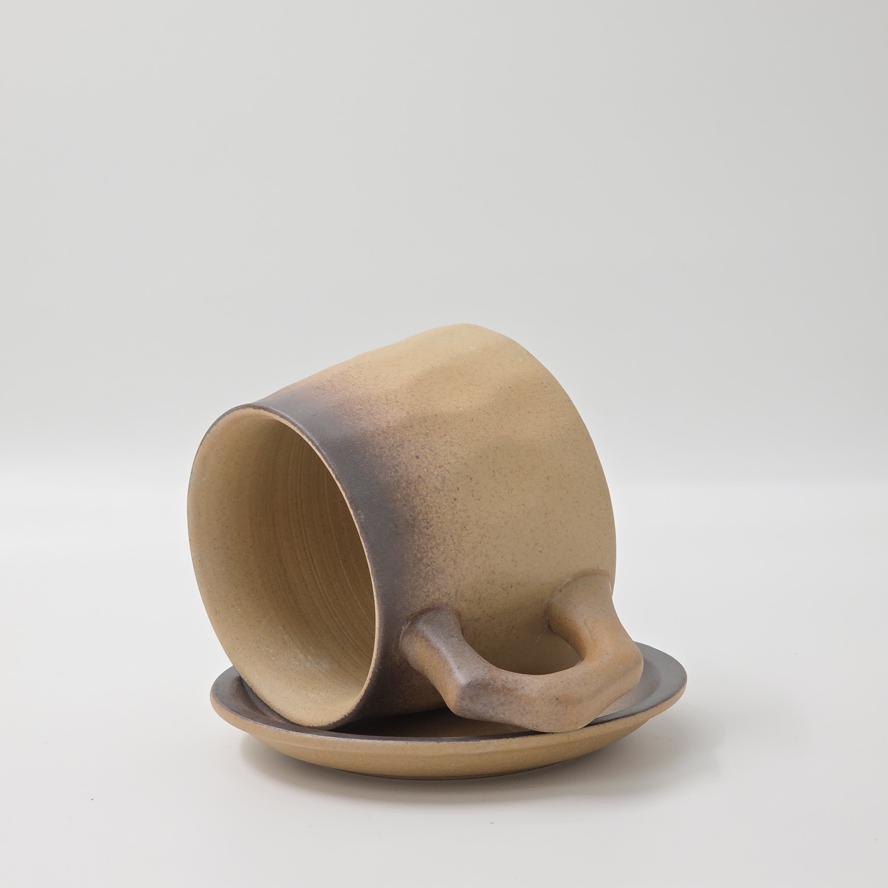 Elegant cup with smooth, refined finish