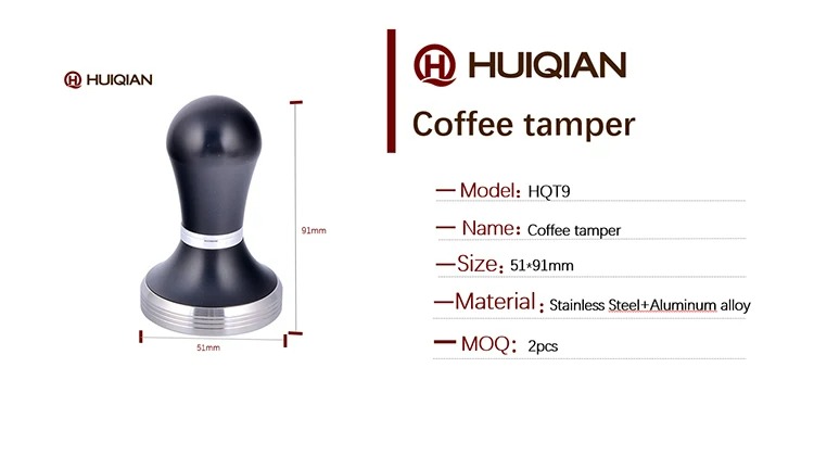 58mm Black Tamper – Professional Tool for Espresso Brewing
