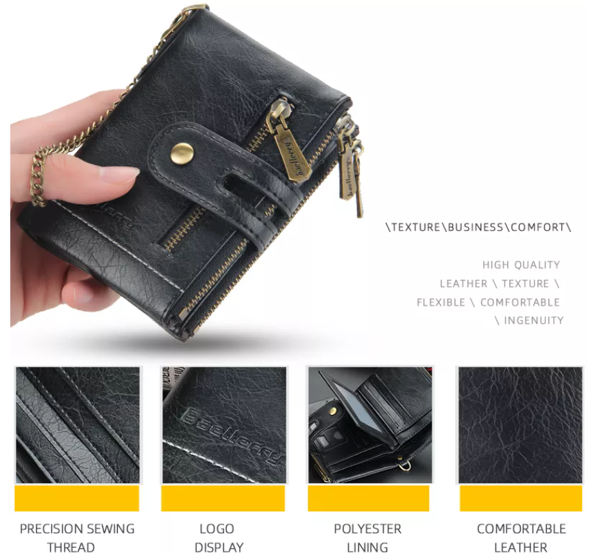  Ideal wallet for daily use and travel