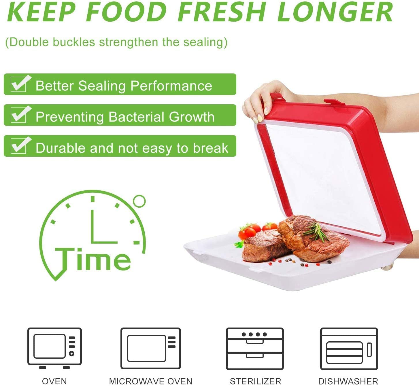 Made from food-safe materials, easy to clean