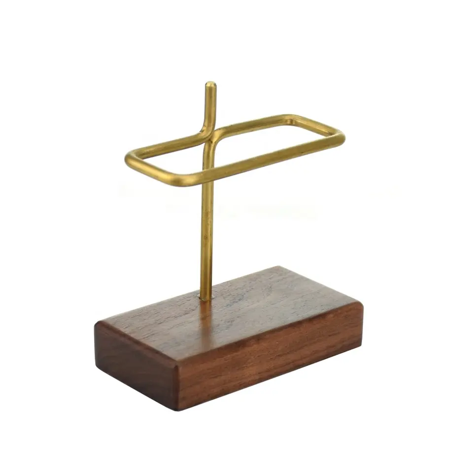 Solid wood base offers practical, stable use