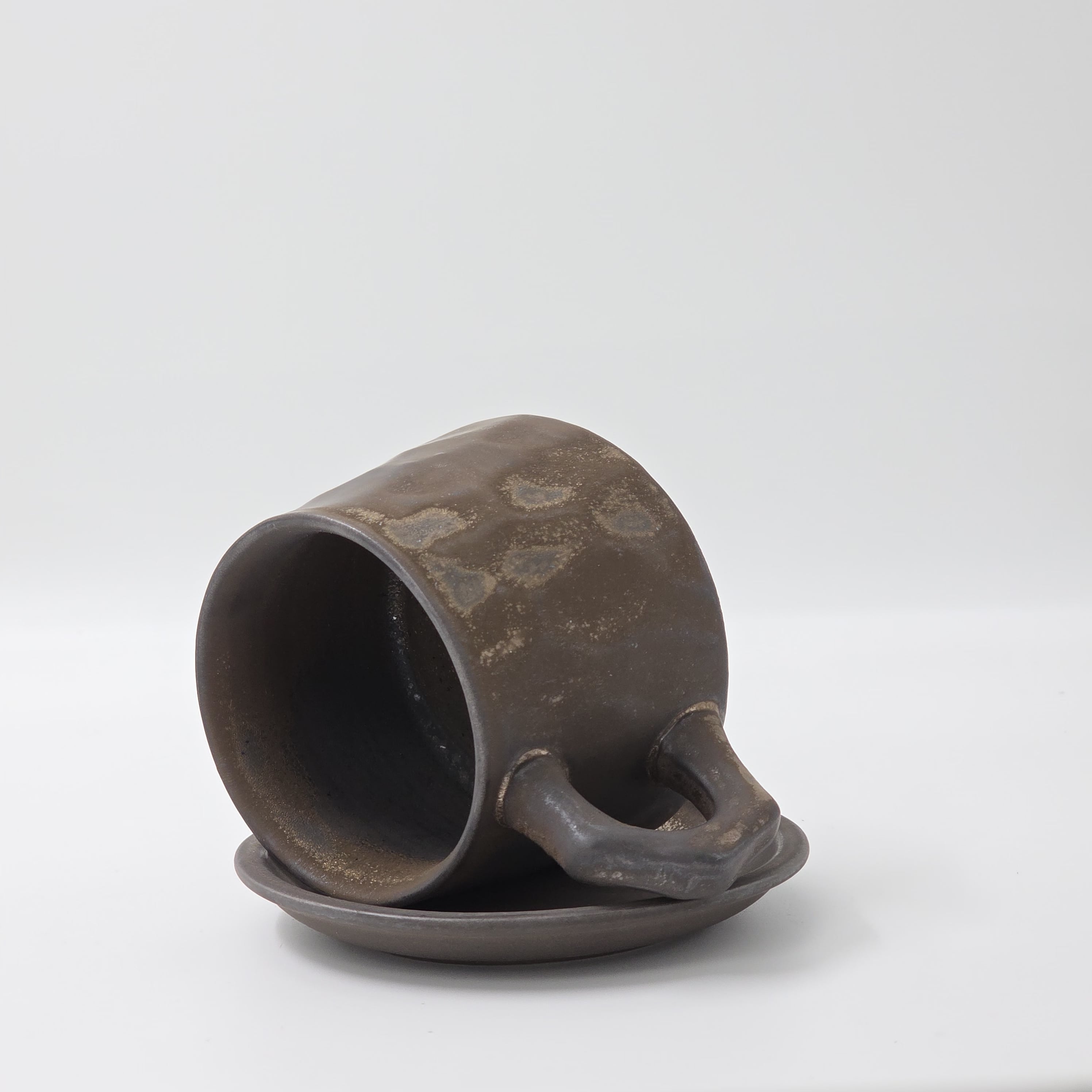 Jory Ceramic Mug with Delicate Pattern
