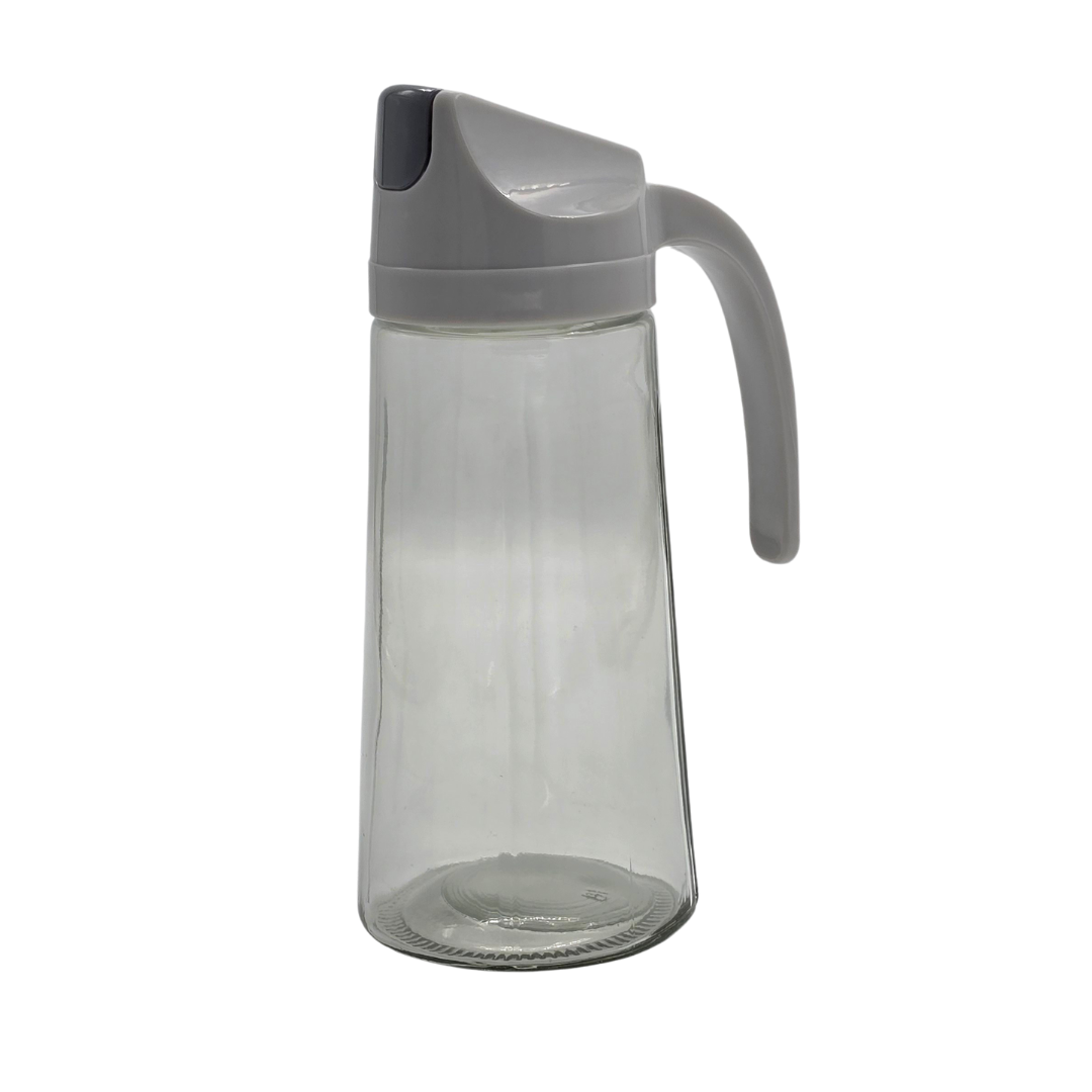 Glass oil dispenser bottle, 630ml capacity
