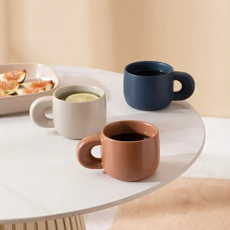Elegant ceramic cup reflecting refined taste