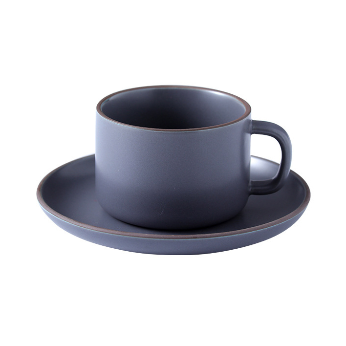 Ceramic coffee cup, 220ml for hot beverages