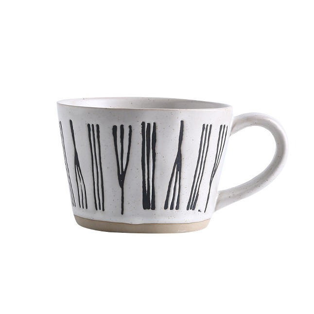Primitive Coffee Cup 360ml for a Rich Coffee Experience