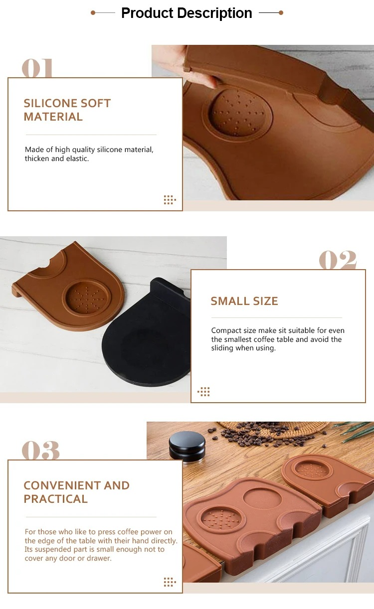 Tamper Base Keeps Your Coffee Station Clean