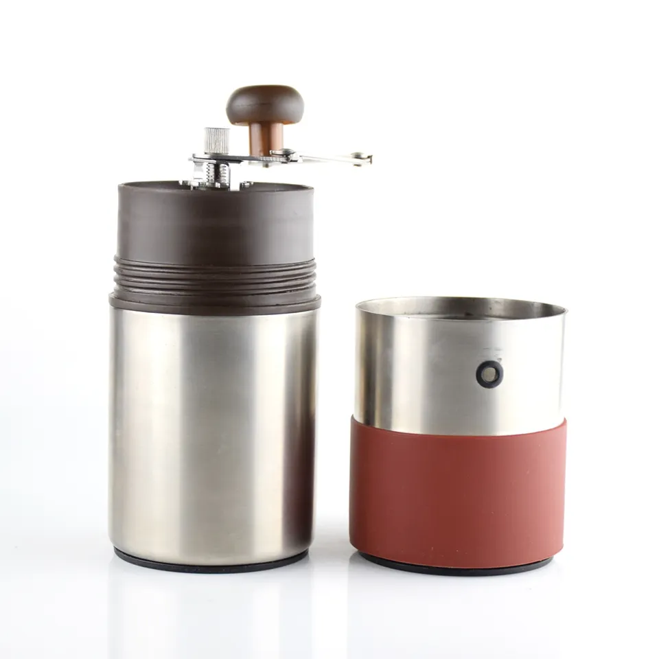 Easy‑clean stainless steel grinder with quick assembly