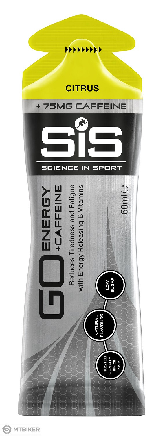 (حمضيات) SIS Go energy + Caffeine gel 