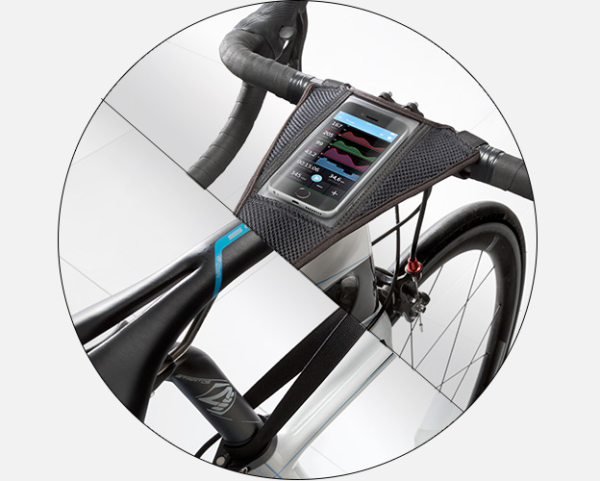 حامل هاتف للدراجة طقم TACX (منشفة + غطاء عرق للهاتف الذكي)