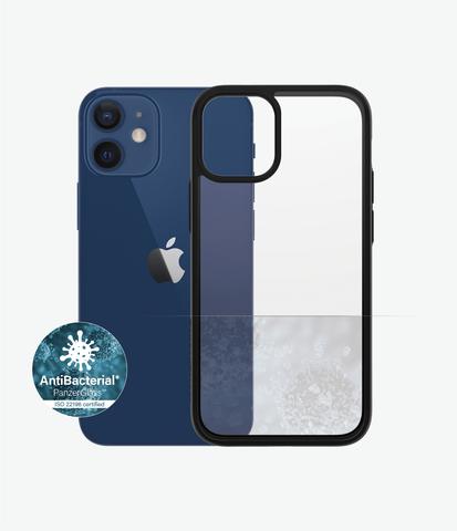 كفر الشاشة Panzer Glass  شفاف مع أطراف سوداء مناسب لأجهزة  IPHONE 12/1