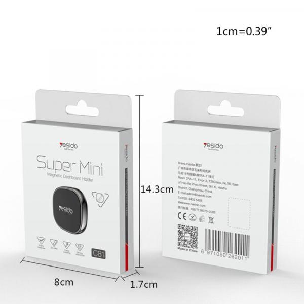 حامل مغناطيسي صغير للهاتف SUPER MINI C81 من YESIDO
