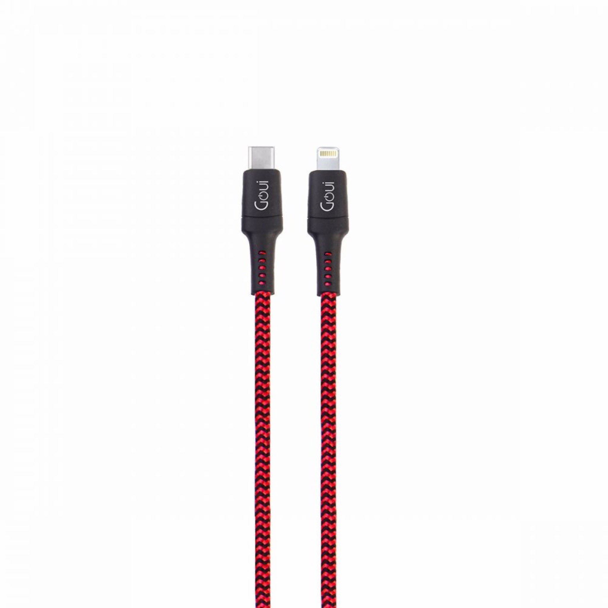 2 كيبل للآيفون Lightning إلى USB-C من Goui مصنوع من القماش الطول 1.5 م