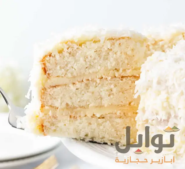 جوز الهند شرائح طبيعية محلى - متعددة الاستخدامات