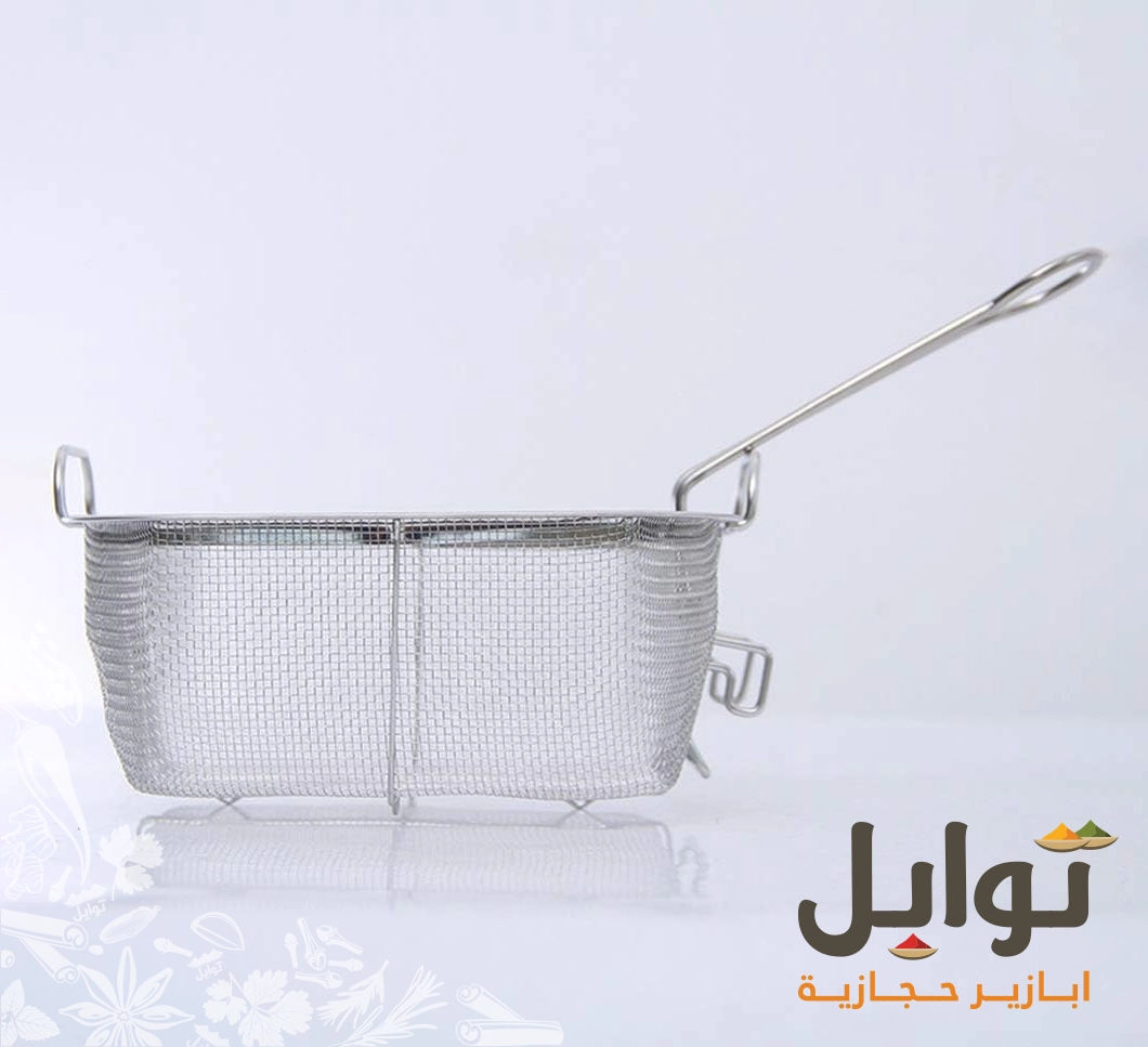 تصفية بلا تعب - مصفى قلي مربع لا غنى عنه - استخدامات متعددة