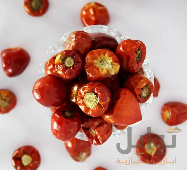 فلفل كرزي مجفف