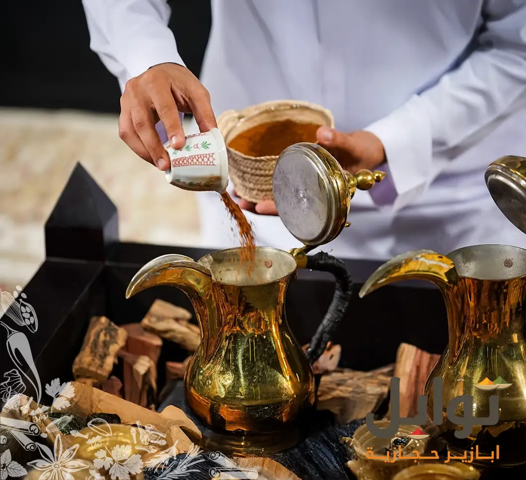 استمتع بتجربة القهوة السعودية الأصيلة بنكهة التوابل الفاخرة - مكونات طبيعية
