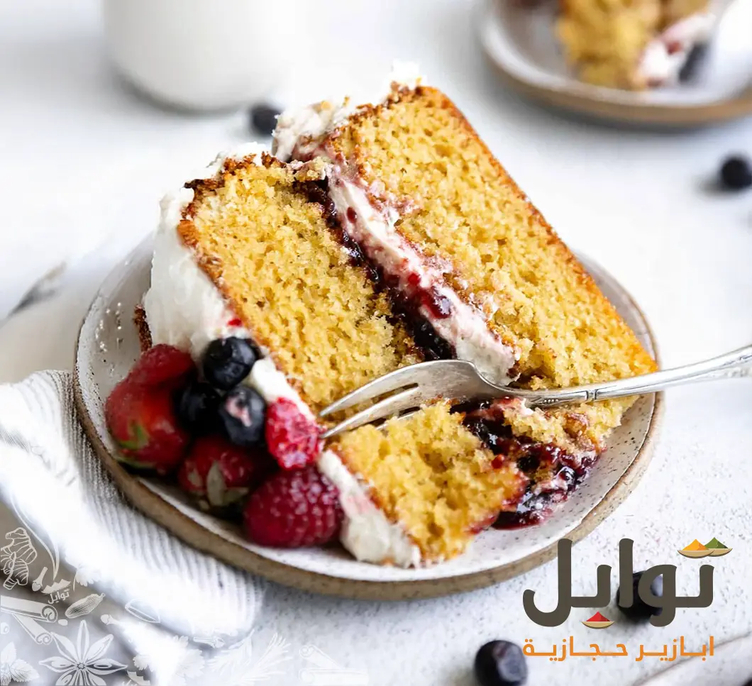 طعم مميز وغاية في الروعة مع دقيق اللوز