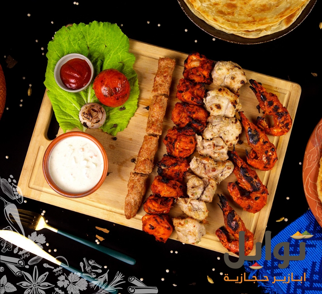 نكتشف نكهة الكباب المثالية مع بهارات الكباب والكفتة - نكهة فريدة