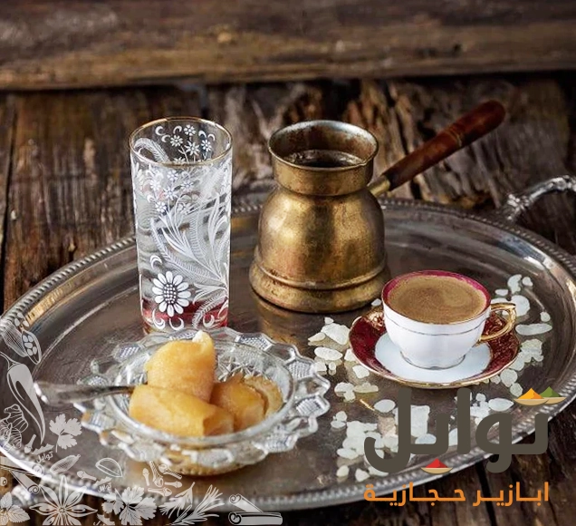النكهة الأصيلة للقهوة التركية بالمستكة اليوناني