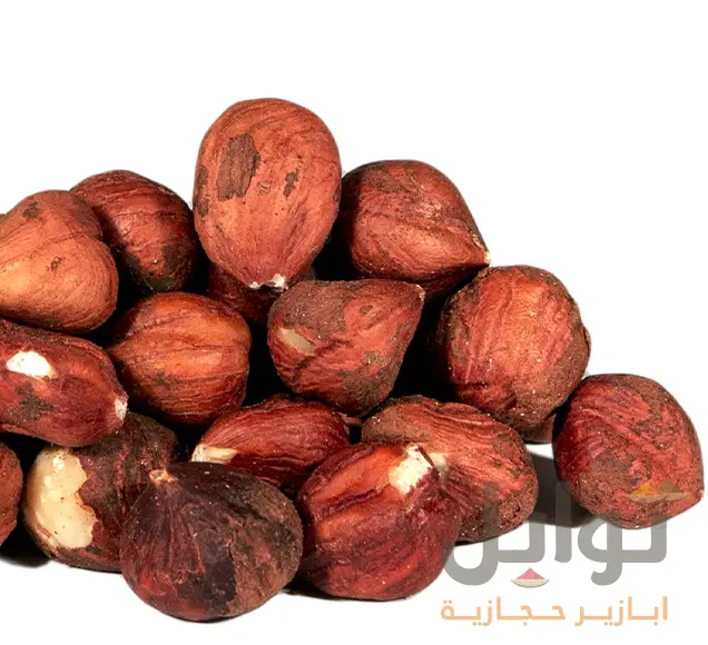 بندق مقشور خام - وجبة خفيفة صحية