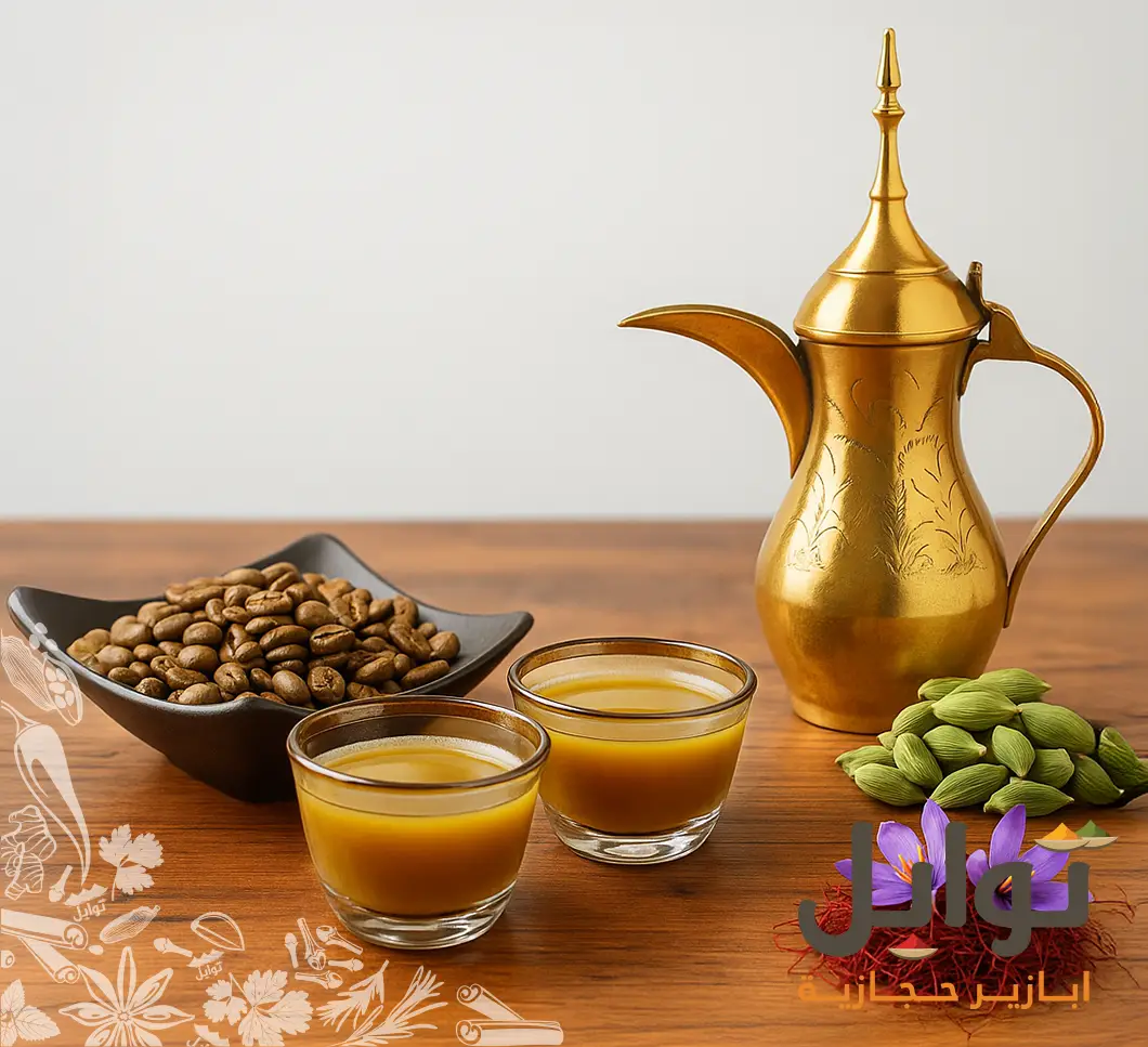 استمتع بتجربة القهوة السعودية الأصيلة بنكهة التوابل الفاخرة - تحميص مثالي