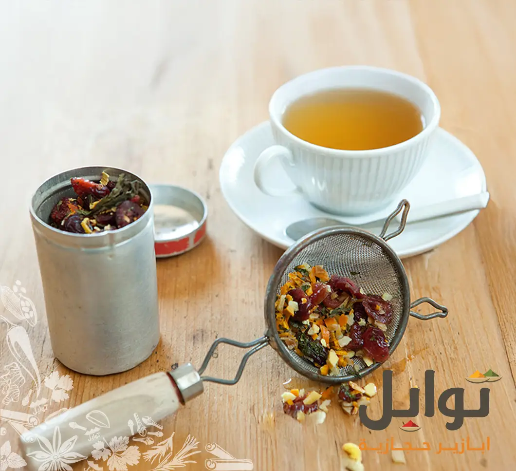استمتع بمزيج استوائي ساحر: شاي الفواكه والتوابل | مانجو - أناناس - نكهة استوائية منعشة
