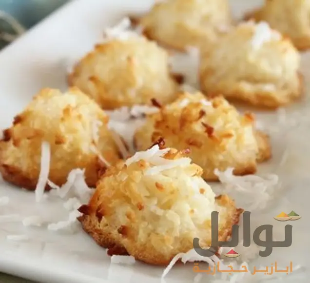 جوز الهند شرائح طبيعية محلى