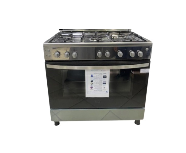   فرن غاز جيبسون 5 عيون 60×90 - استيل  