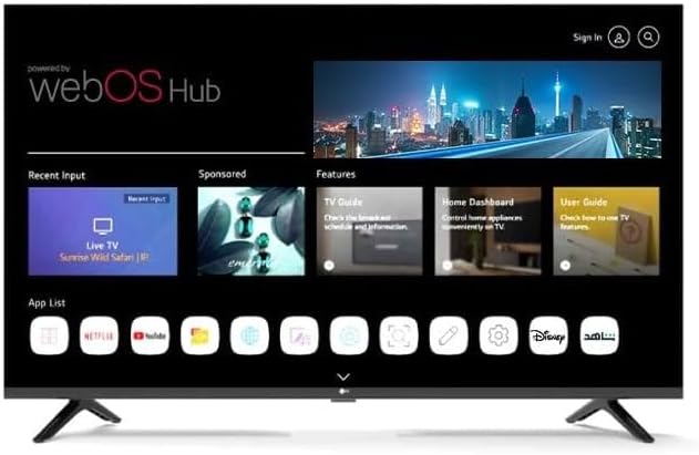 فيندو شاشة سمارت 60 بوصة LED - نظام 4K-Ultra HD - webOS &nbsp;V60D3 