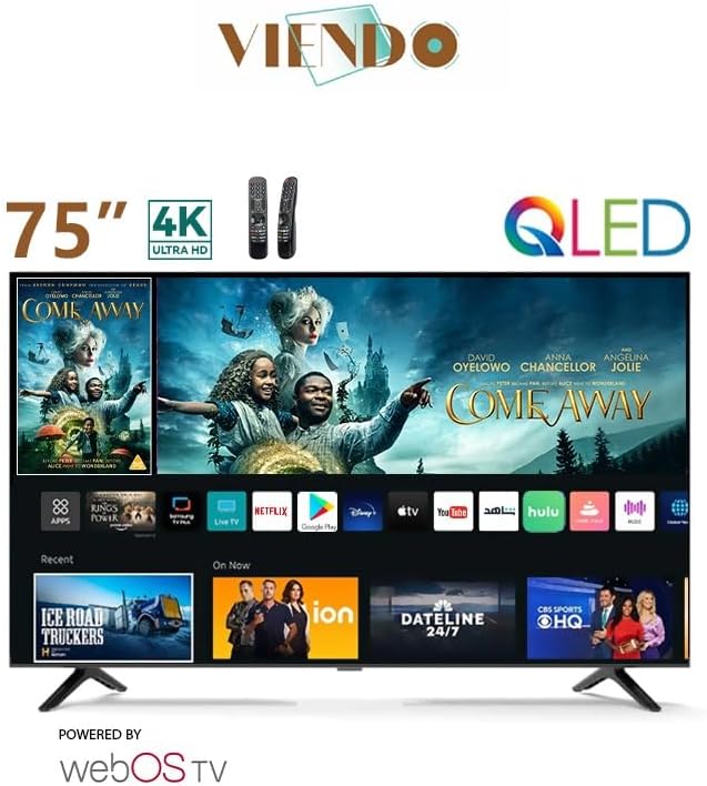  شاشة 75 بوصة سمارت فيندو -WEBOS- Q2- 4K-QLED&nbsp; 