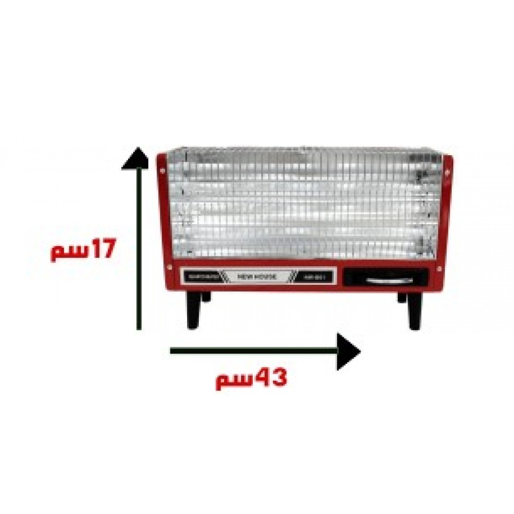  دفايه نيو هاوس مستطيل احمر  